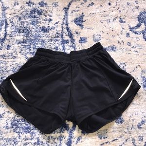 Black lululemon shorts